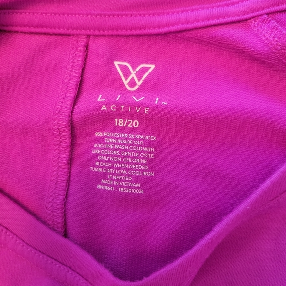 LIVI Active Purple Sweater - Picture 5 of 5